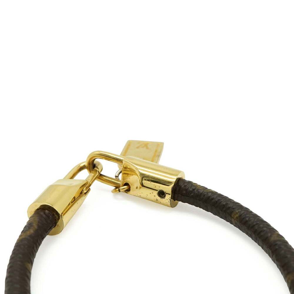 LOUIS VUITTON Brown Monogram Charm Bracelet - Picture 5 of 6
